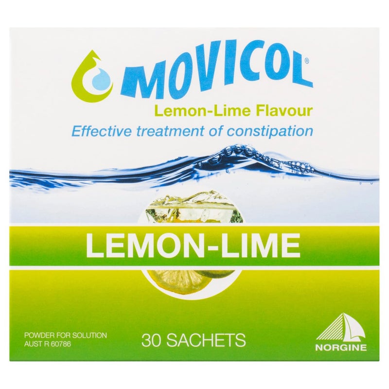 Movicol Sachets for Relieve of Constipation to Restore Comfortable Bowel Movements - Lemon - Lime Flavor - 30 Sachets - Image 2
