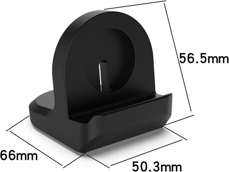Charger Stand for Samsung Galaxy Watch 7/FE/6/5/4 40mm 44mm, Watch 6/4 Classic 43mm 47mm/42mm 46mm, Watch 5 Pro 45mm,Silicone Charging Dock Station Nightstand Cable Management for Samsung - Image 5