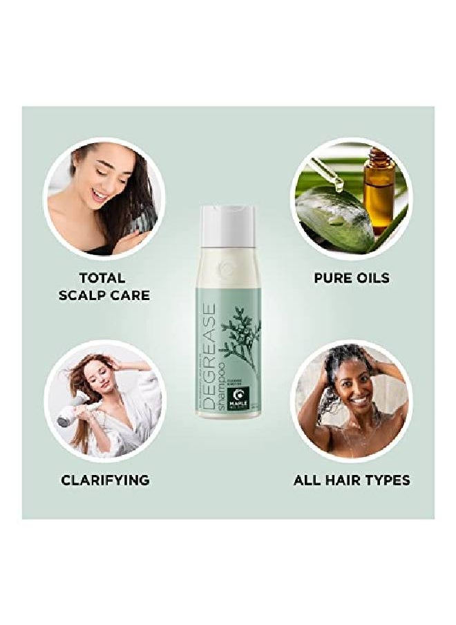 Maple Holistics - Extra Clarifying Shampoo For Oily Hair Cleansing Shampoo For Greasy Hair Care And Oily Scalp Cleanser For Build Up Oily Hair Shampoo For Oily Scalp Featuring Cleansing Essential Oils For Hair - Image 1
