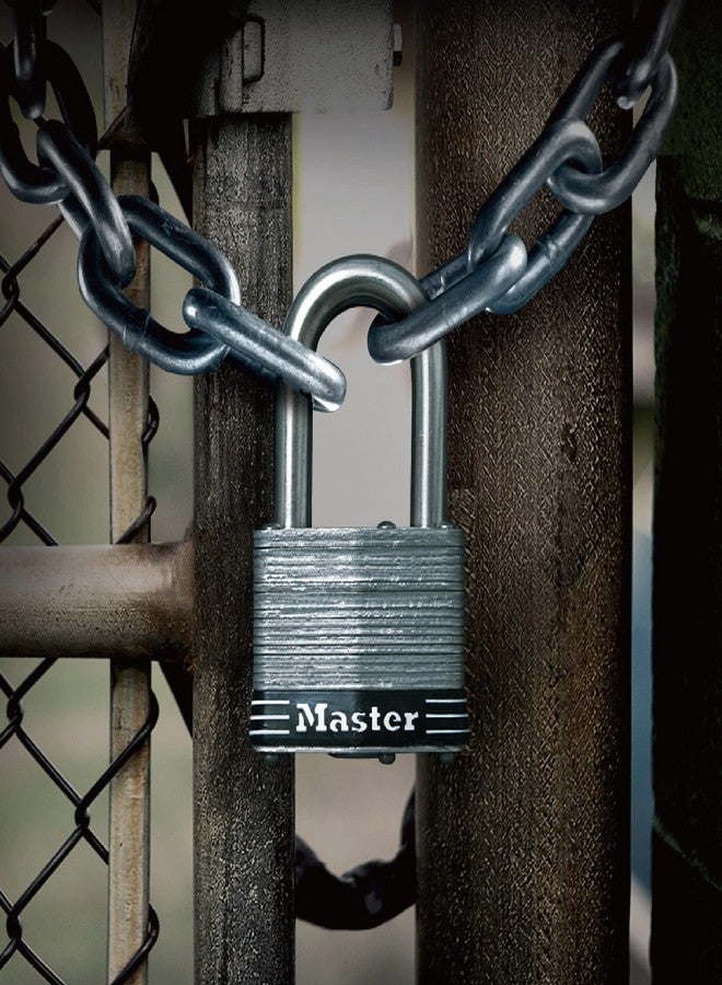 Master Lock 5SSKADLH Padlock, Keyed, Outdoor, Weatherproof, Rustproof, Width 2.0 inches (51 mm), Hanging Height Inner Diameter 2.0 inches (51 mm), Stainless Steel Security - Image 5
