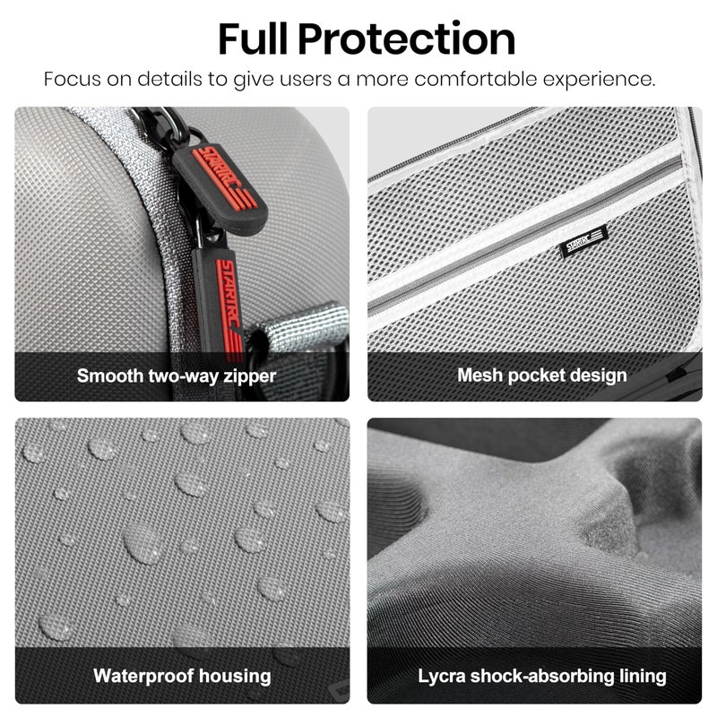 STARTRC Carrying Case for DJI Neo 2 Accessories, Portable PU Protective Shoulder Bag for DJI Neo 2 Fly More Combo, Compatible with RC-N3/RC-N Remote Controller - Image 4