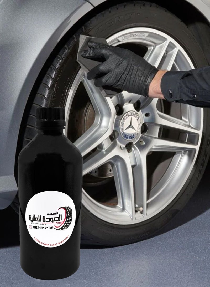 JAWDA 500ml Tyre Polish For Car Bike Truck Clean Shine Tire Polish JAWDA - Image 4