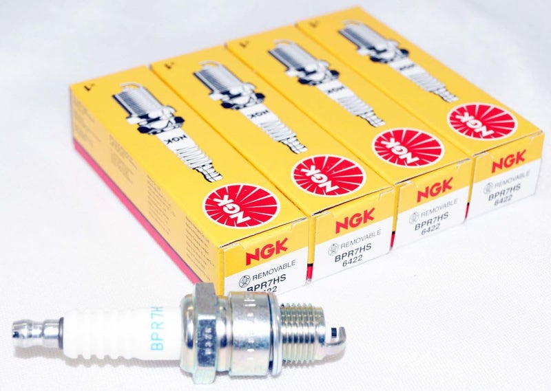 NGK 4x NGK BPR7HS Spark Plugs (6422) (NGK6422X4) - Image 1