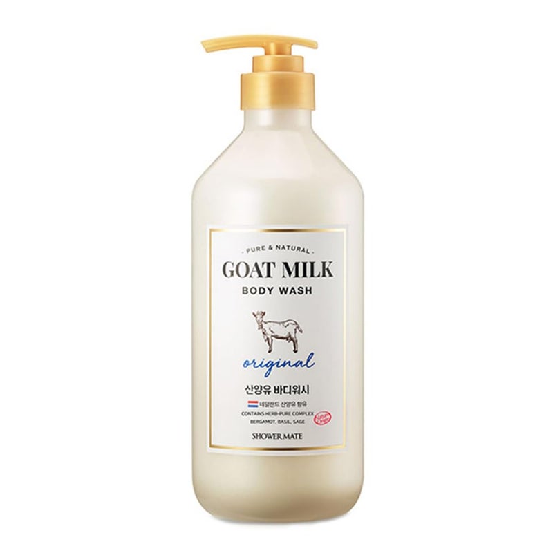 Shower Mate SHOWERMATE Goat Milk Body Wash (1 Pack, Original) - Image 1