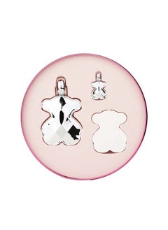 Tous Loveme The Silver W Set Parfum 90Ml, Parfum 4.5Ml, Cermic 