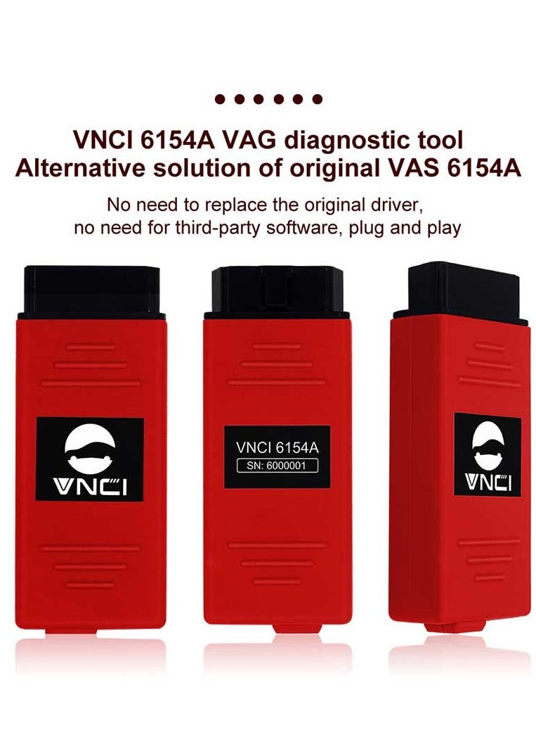 Generic - VNCI 6154A VAG Vehicles Diagnostic Tool with Software Activation Odis Supports DoIP/CAN FD till 2023 Remote Install with Technical Support - Image 1