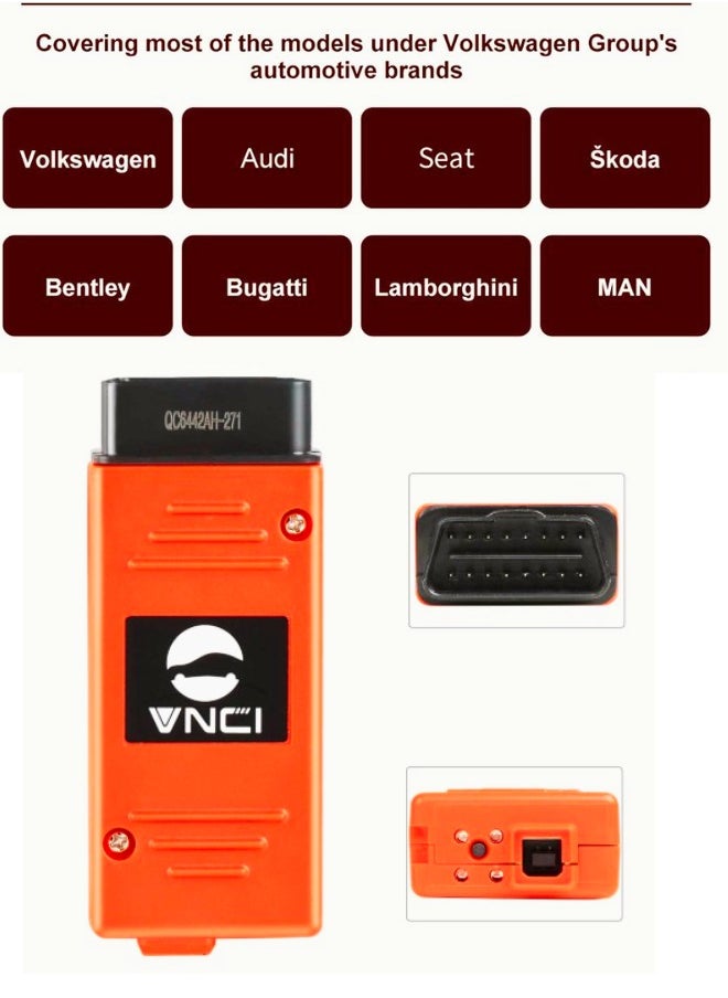 Generic - VNCI 6154A VAG Vehicles Diagnostic Tool with Software Activation Odis Supports DoIP/CAN FD till 2023 Remote Install with Technical Support - Image 1