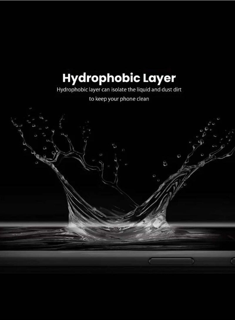 Raxoom Realme 14 Pro 5G 2025 Premium UV Tempered Glass Screen Protector â€“ Full Cover with Curved Edge-to-Edge Protection, UV Glue Adhesion, Anti-Scratch 9H Glass, High Clarity Touch-Responsive Film â€“ Clear - Image 5