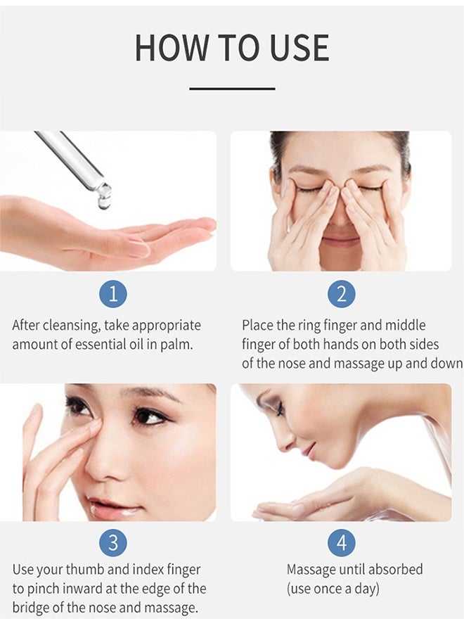 لينماي رفع الأنف من الضروري النفط - زيادة تجميل الأنف الكولاجين ثبات ترطيب الكمال مصل الأنف إعادة تشكيل الجمال الطبيعي للعناية بالبشرة 10ML - Image 3