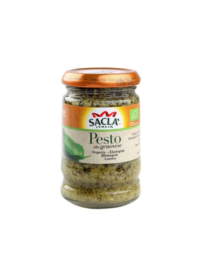 Pasta Sauce, Organic Pesto - 190g, Italy