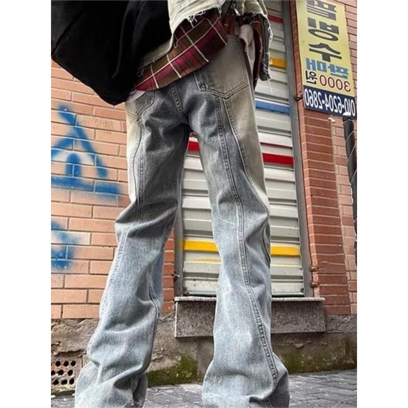 Unisex Casual Daily Denim Jeans - Image 2