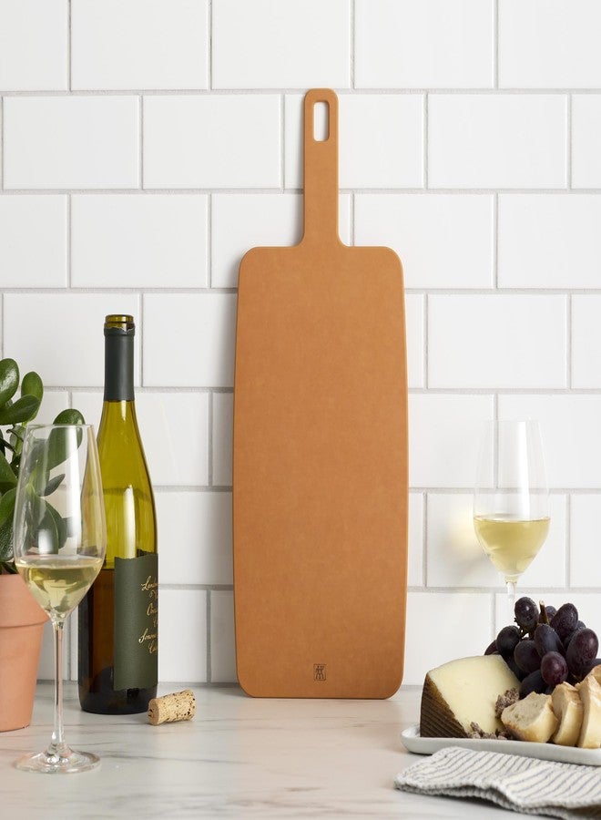 ZWILLING Plant Fiber 19-in x 7.5-in Cutting Board with Handle - Natural - Image 5