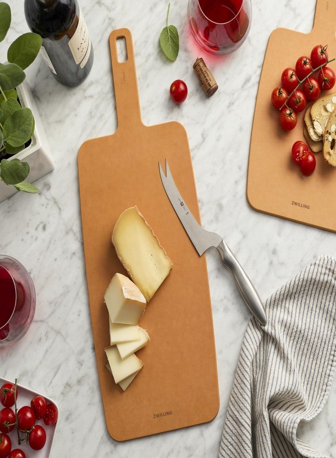 ZWILLING Plant Fiber 19-in x 7.5-in Cutting Board with Handle - Natural - Image 4