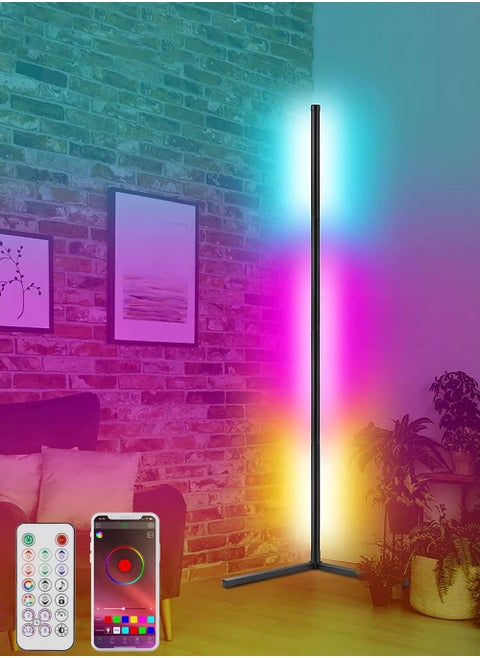 RGB Floor Lamp Control by app or Remote Control Multicolor 120cm