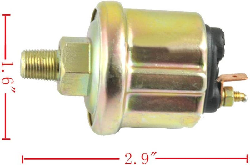 E Support Car 2" 52mm Oil Press Gauge Meter Pressure Automotive - Image 2