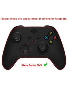 PlayVital Racing Green 3D Studded Edition Anti-slip Silicone Cover Skin for Xbox Series X Controller, Soft Rubber Case Protector for Xbox Series S Controller with 6 Black Thumb Grip Caps - SDX3004  - Image 2