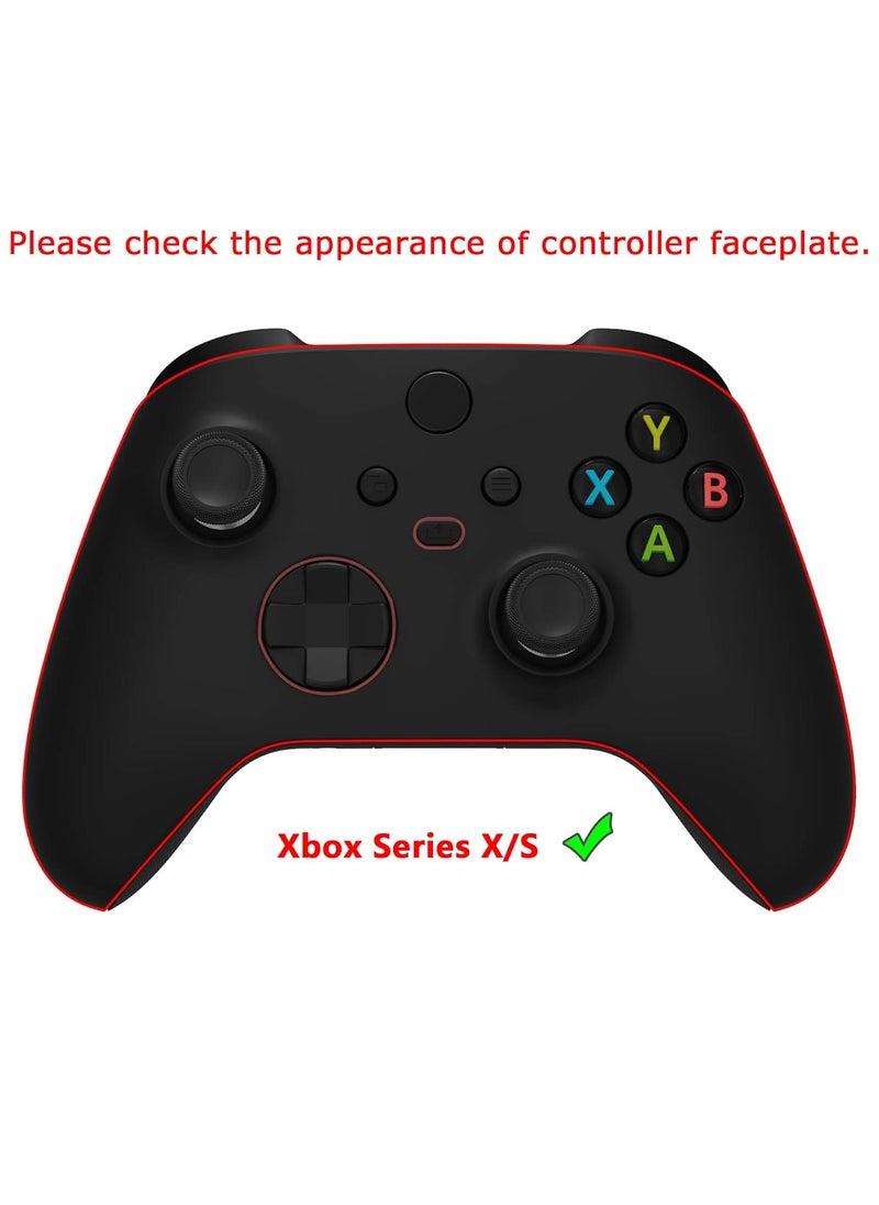playvital - PlayVital Racing Green 3D Studded Edition Anti-slip Silicone Cover Skin for Xbox Series X Controller, Soft Rubber Case Protector for Xbox Series S Controller with 6 Black Thumb Grip Caps - SDX3004 - Image 1