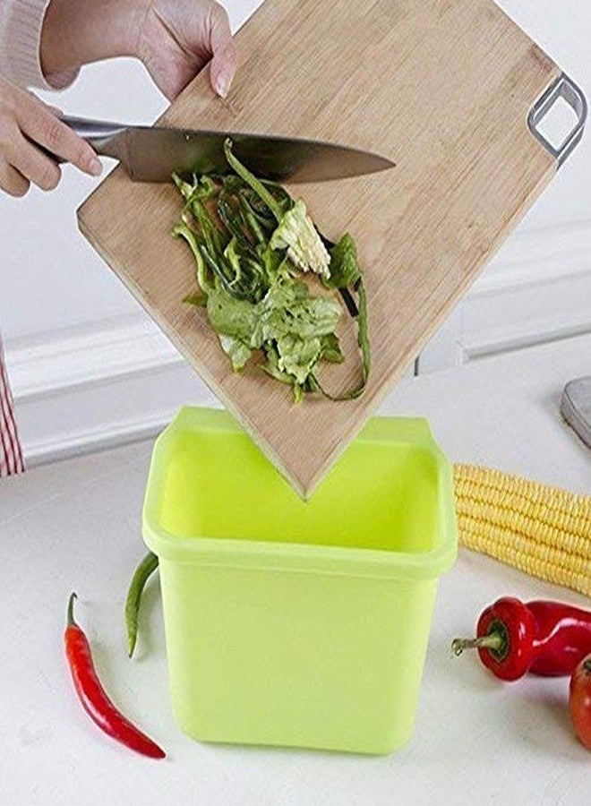 Flipco The Cabinet Basket Wastebaskets, Multifuctional Hanging Trash Can Waste Bins Garbage Containers for Cabinet/Car/Bedroom/Bathroom, Plastic - Image 3