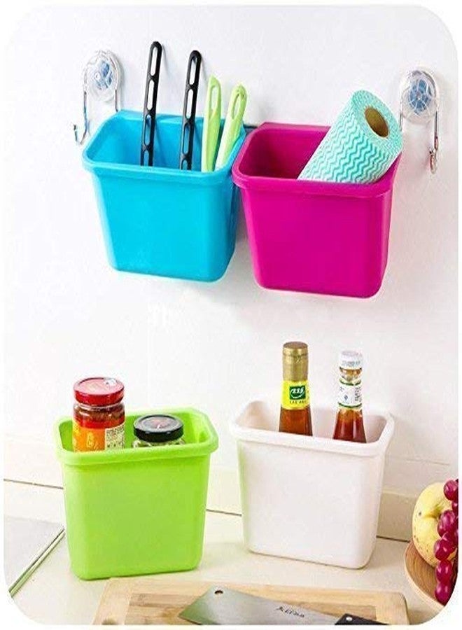 Flipco The Cabinet Basket Wastebaskets, Multifuctional Hanging Trash Can Waste Bins Garbage Containers for Cabinet/Car/Bedroom/Bathroom, Plastic - Image 1
