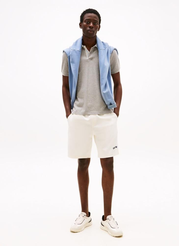 تومي هيلفيغر بولو قطن مطاطي بقصة عادية - Image 3