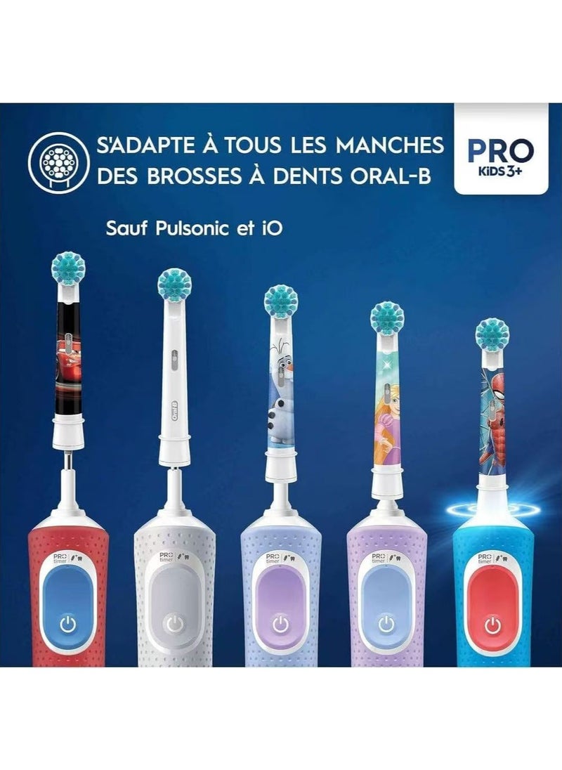 Oral-B 2 Original Children's Soft-Bristled Cleaning Toothbrushes from the Superman Series Complete With a Dust Cover  - Image 4