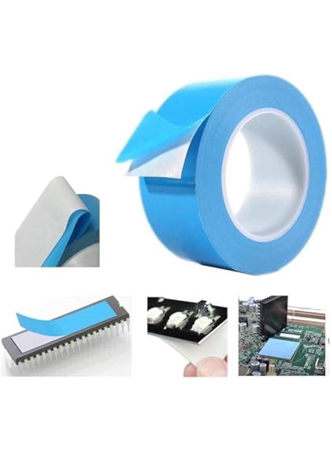 HOOKOR Double Sided Thermal Tape, 30mmx25m Thermal Tapes Cooling Heatsink Pad Apply to LED Strips, 3D Printer, BCP, VGA, PCB, GPU, SSD Drive ﻿ - Image 1