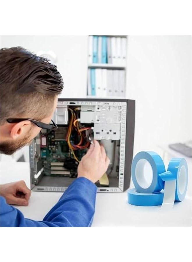 HOOKOR Double Sided Thermal Tape, 30mmx25m Thermal Tapes Cooling Heatsink Pad Apply to LED Strips, 3D Printer, BCP, VGA, PCB, GPU, SSD Drive ﻿ - Image 2