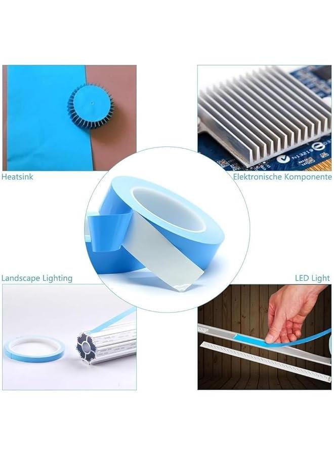 HOOKOR Double Sided Thermal Tape, 30mmx25m Thermal Tapes Cooling Heatsink Pad Apply to LED Strips, 3D Printer, BCP, VGA, PCB, GPU, SSD Drive ﻿ - Image 3