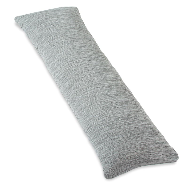 1 MIDDLE ONE Body Pillow Cooling Memory Foam Body Pillows for Adults Sleeping Long Pillow for Bed Big Large Firm Full Body Pillow for Side Sleeper 20x54 Inch Cooling Grey
