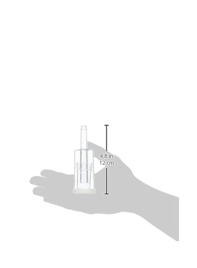 Loquat 3-Piece Plastic Airlock Decorating Tool Clear 1.5x1.5x4.6inch - Image 2