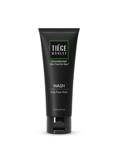 Tiege Hanley Daily Men's Face Wash - Gentle Fragrance-Free Cleansing Agent for Men - 2.5 Ounces