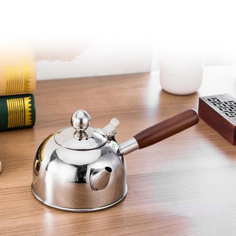 🏠 إبريق شاي ستانلس ستيل بفلتر مدمج للاستخدام المنزلي متين وسهل التنظيف - Image 3