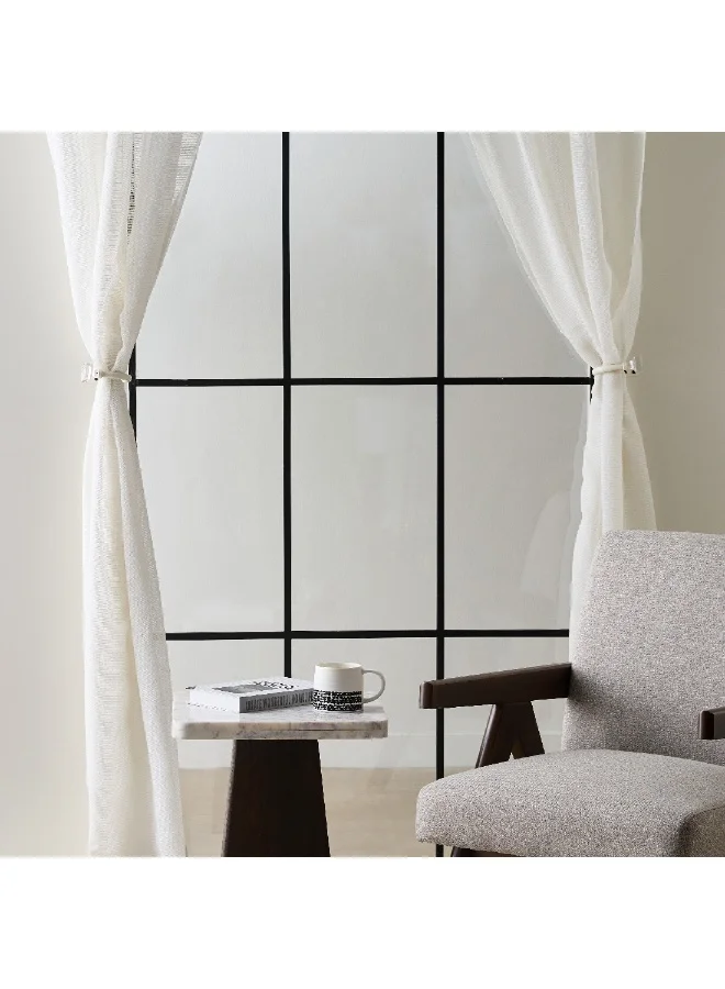 هوم بوكس حامل ستائر أكريليك مربع