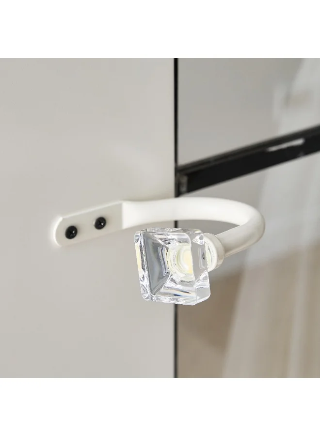 هوم بوكس حامل ستائر أكريليك مربع