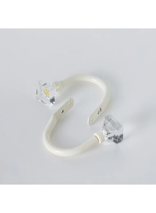 هوم بوكس حامل ستائر أكريليك مربع