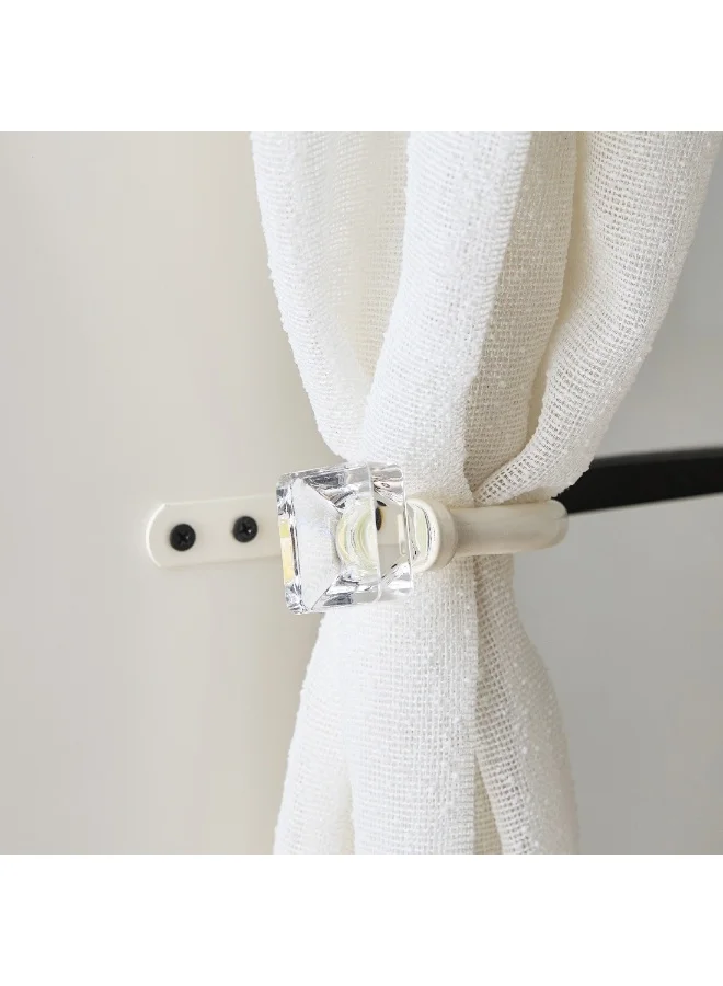 هوم بوكس حامل ستائر أكريليك مربع