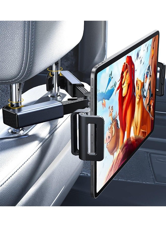 Tablet iPad Holder for Car Mount Headrest Car Holder Back Seat Travel Accessories Long Road Trip Fits All 4.7-12.9in Devices  - Image 1
