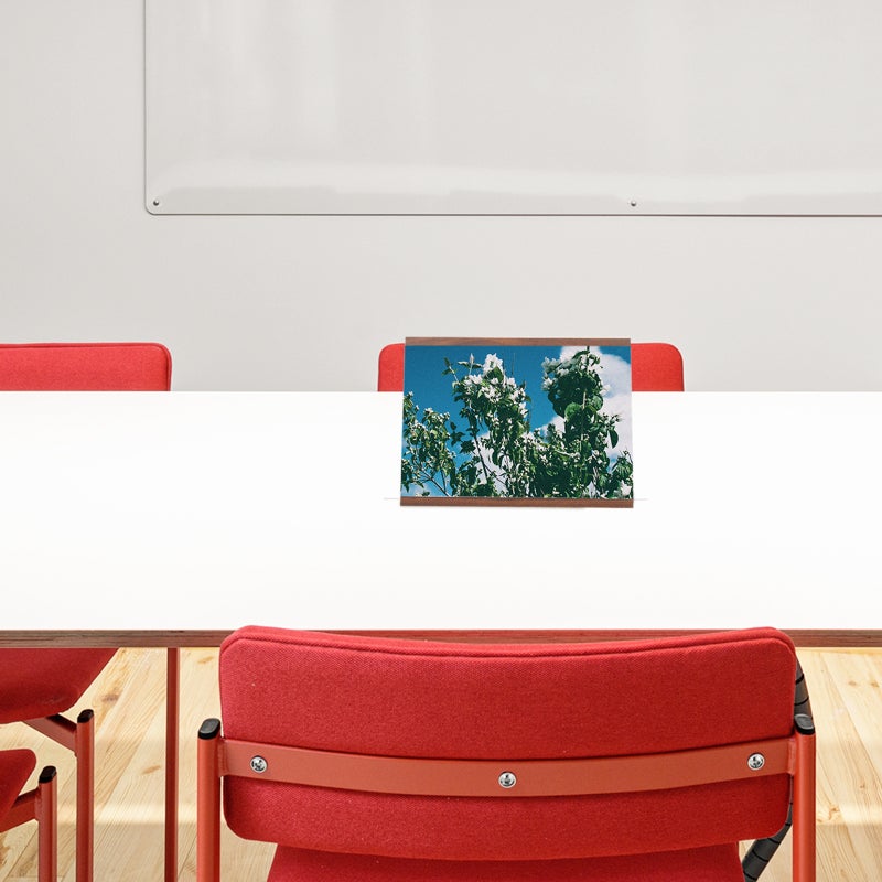Household Magnetic Photo Display Frame No Punching Certificate Display Rack Wall-mounted Holder - Image 1