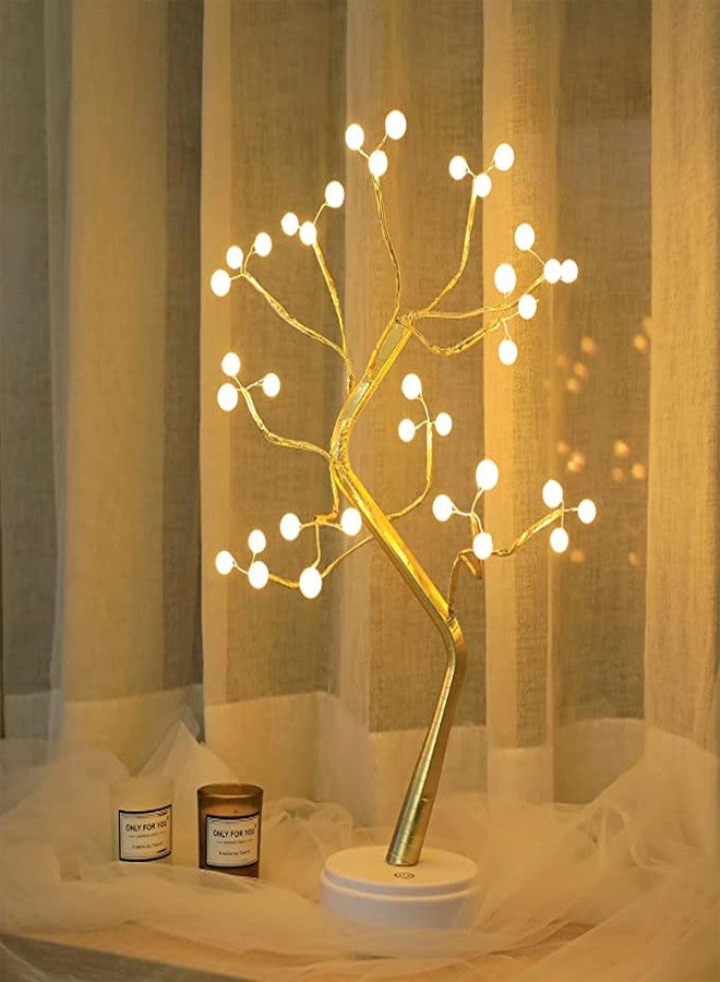 GLOWSERIES 36 Pearl LED Tree Ideal for Gift Home Decor,Weddings, Christmas, Holidays, and More (Warm White) - Image 2