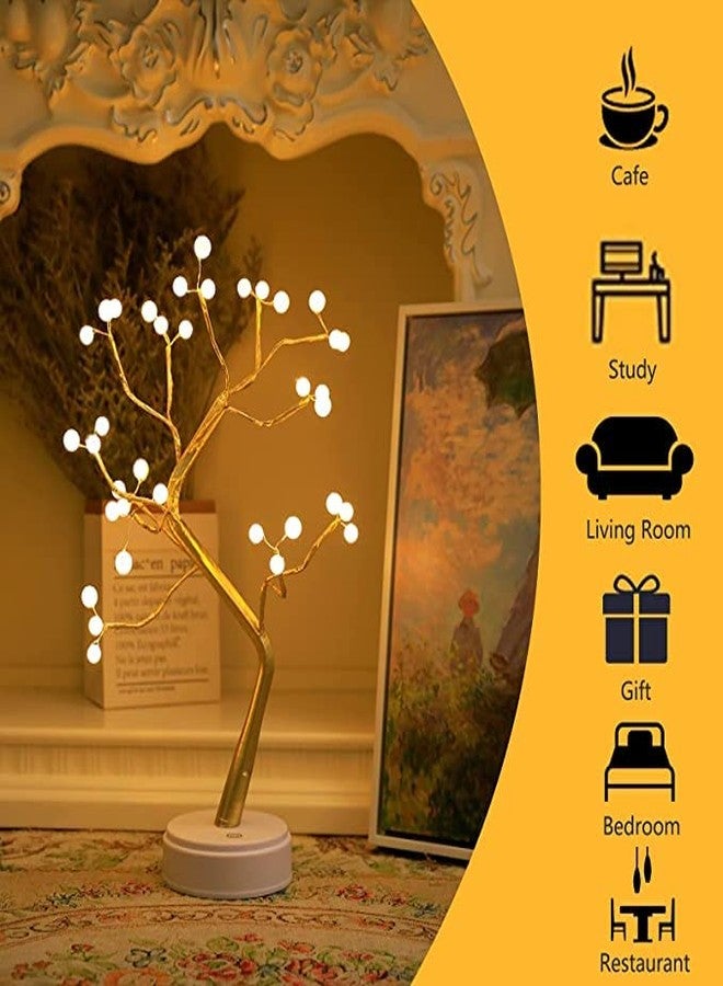 GLOWSERIES 36 Pearl LED Tree Ideal for Gift Home Decor,Weddings, Christmas, Holidays, and More (Warm White) - Image 5