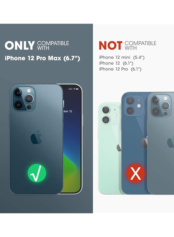 Supcase Unicorn Beetle Style Series Case Designed For Iphone 12 Pro Max 2020 Release 6.7 Inch Premium Hybrid Protective Clear Case Clear - Image 2