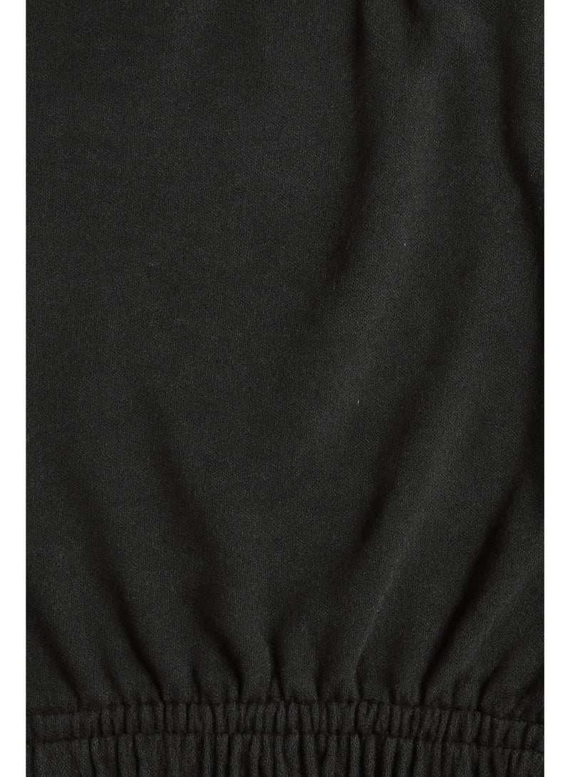 Tango Button Shorts (Solid) Black - Image 5