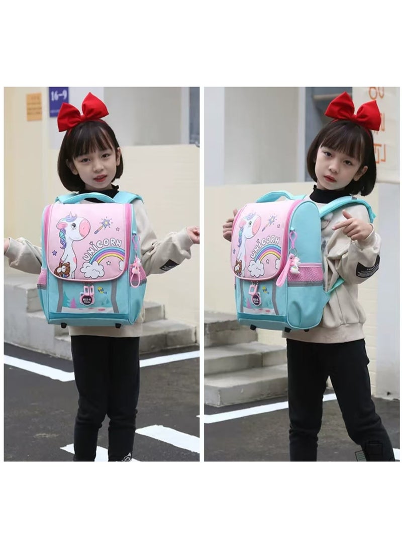 يونيكورن 3-6-year-old الفتيات الفتيان الرضع حقيبة : لطيف الفتيات الفتيان الرضع حقيبة الكتف - مرحلة ما قبل المدرسة على ظهره - الوردي - Image 2
