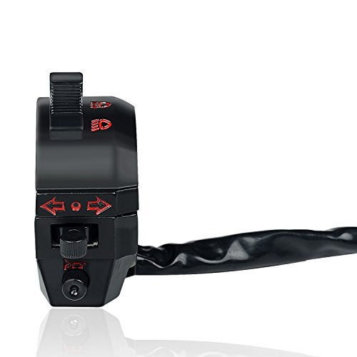 KAWELL Motorcycle Switch Light Turn Signal Switch Dirt Bike Horn Head Light 7/8 Inches Handlebar Switch for Motorbike - Image 2