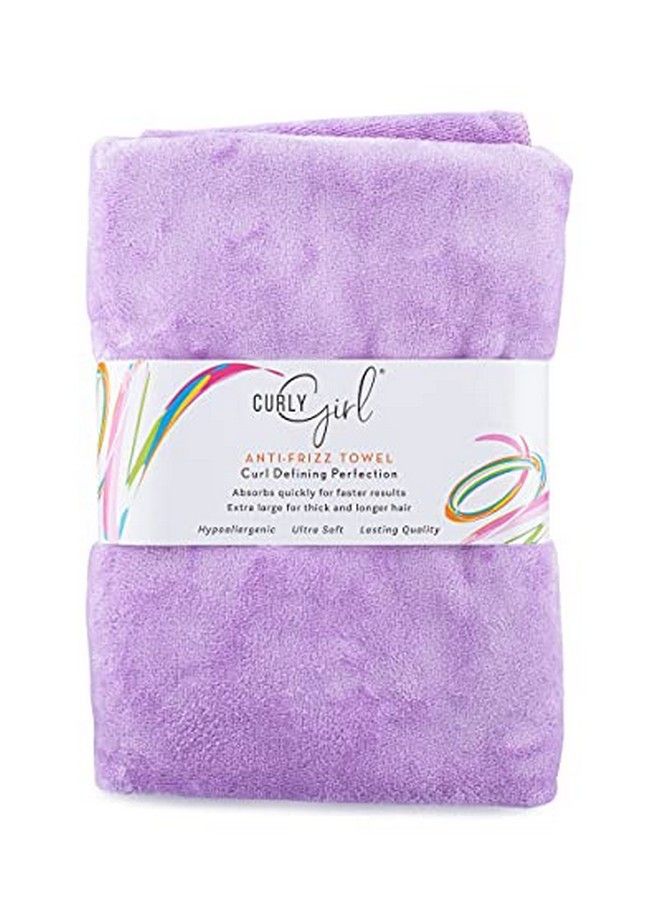 Curly Girl Curly Hair Towel Large Microfiber 22" X 39" Super Absorbent - Image 3