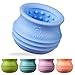 Bestalk Dog Enrichment Treat Toy LongLasting Wobbly Interactive Freeze Lick Toys for Dogs Stuffable Puzzle Feeder Toy for Boredom Silicone Treat Dispensing Chew Toy Baby BlueS - Image 3