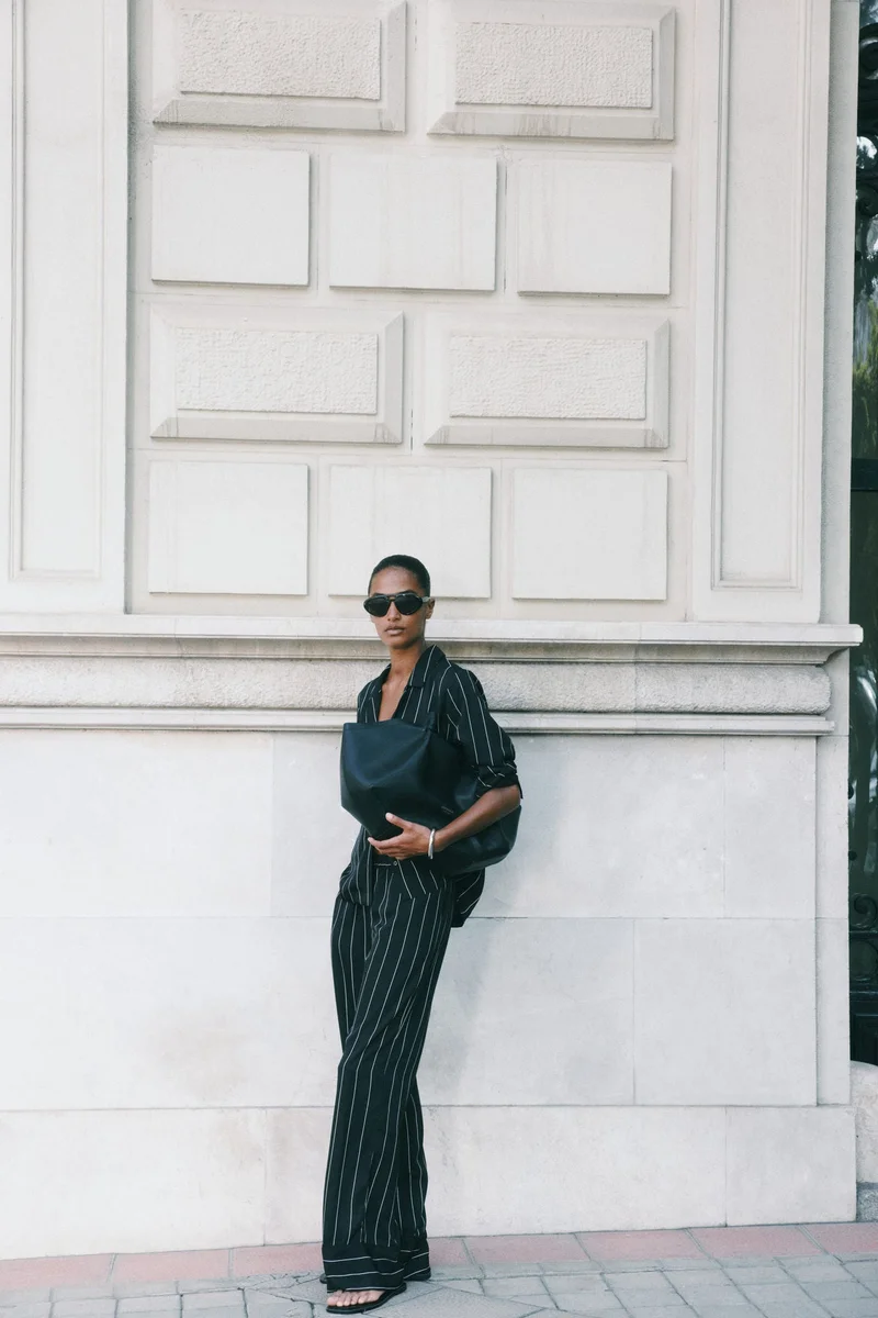 H&M Loose-fit twill trousers