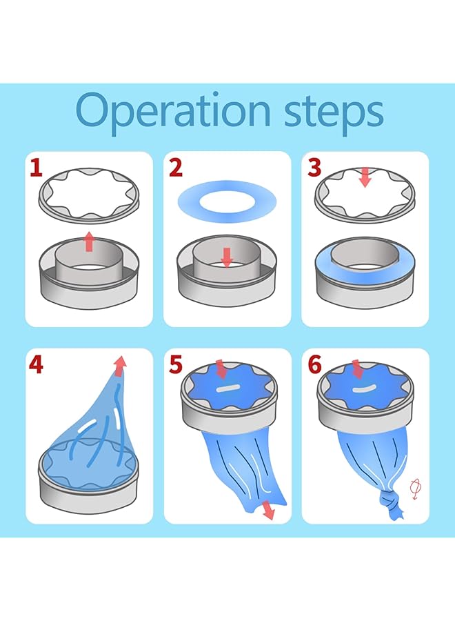 erorex 4 Pack Diaper Bucket Refill Cassettes Refill Foil Diaper Bucket Disposable Diaper Bags Anti Odor - Image 3