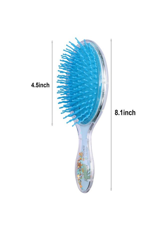 Aethland Kids Hair Brush, No Pain Soft Hair Brush For Girls & Adults -Protects Against Breakage For All Hair Types - Natural, Curly, Straight, Wet or Dry Hair - Image 5