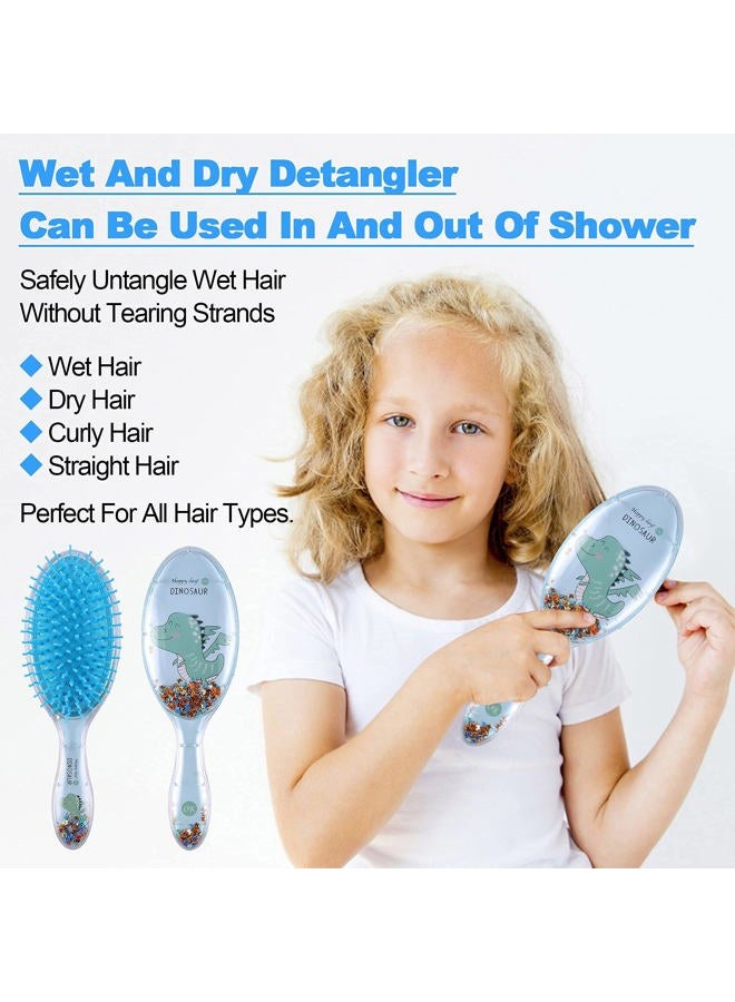 Aethland Kids Hair Brush, No Pain Soft Hair Brush For Girls & Adults -Protects Against Breakage For All Hair Types - Natural, Curly, Straight, Wet or Dry Hair - Image 2